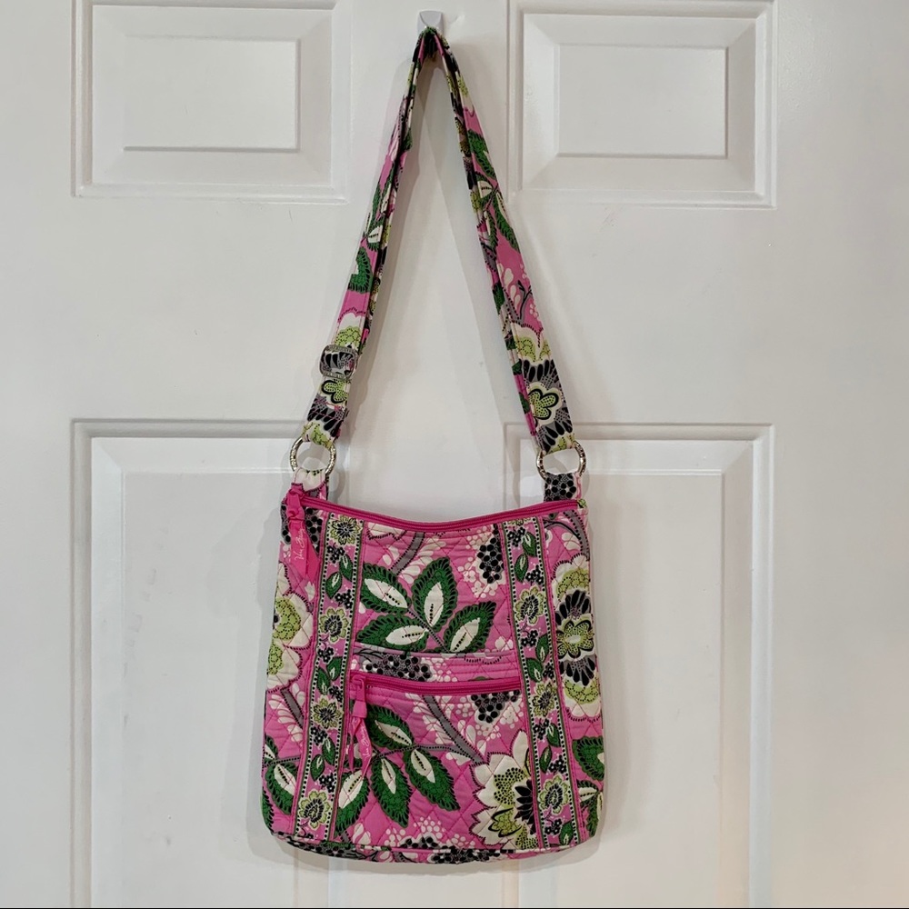 Vera Bradley Hipster Crossbody in Priscilla Pink - Picture 2 of 15